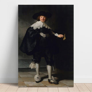 Marten Soolmans - Rembrandt van Rijn | Reproduction Tableau Décoration murale affiche copie