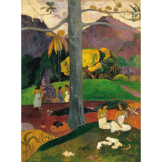 Mata Mua Dans les temps anciens - Paul Gauguin | Reproduction Tableau Décoration murale affiche copie
