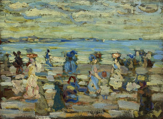 Maurice Prendergast - Beach Scene.webp