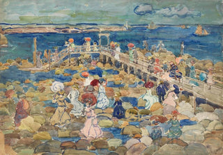 Maurice Prendergast - Low Tide Beachmont.webp