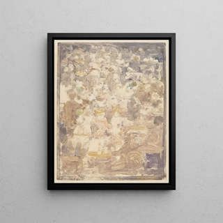 Maurice Prendergast - Outdoor Cafe Scene.webp