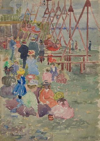Maurice Prendergast - Swings Revere Beach.webp