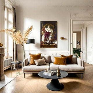 Napoléon Ier sur le trône impérial par Jean Auguste Dominique Ingres | Reproduction Tableau Décoration murale affiche copie