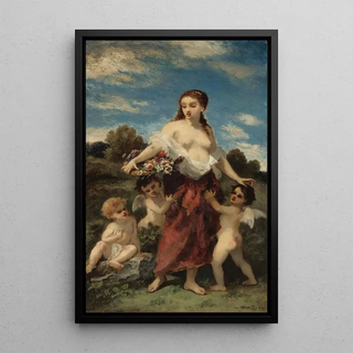 NarcisseVirgile Diaz de La Pea - Flore Saisie Par Lamour Or Linnocence En Danger.webp