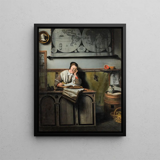 Nicolaes Maes - The Account Keeper.webp