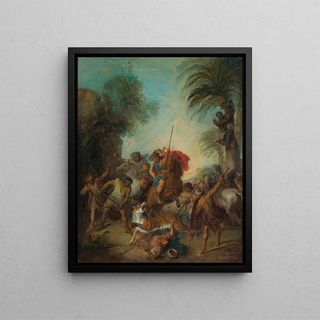 Nicolas Lancret - The Tiger Hunt.webp