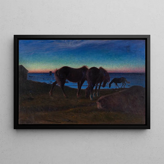 Nils Kreuger - Grazing by the Shore.webp