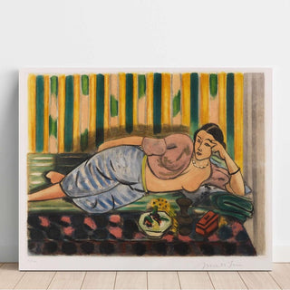 Odalisque au Coffret Rouge - Henri Matisse | Reproduction Tableau Décoration murale affiche copie