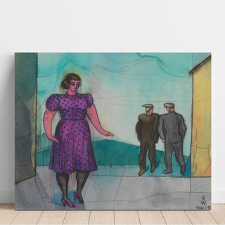 Ohne Titel; aus; Die 150 Blätter XV - Karl Wiener | Reproduction Tableau Décoration murale affiche copie