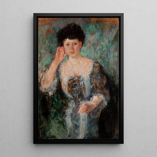 Olga Boznanska - Portrait of Mrs Horain.webp