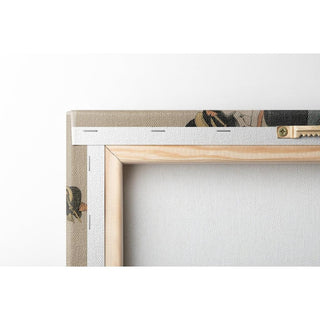 Oshichi et Kichisaburo de la série Musique sur le thème de la constance dans l'amour - Kitagawa Utamaro | Reproduction Tableau Décoration murale affiche copie