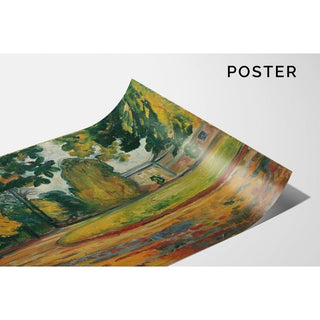 Parc à Kösen - Edvard Munch | Reproduction Tableau Décoration murale affiche copie