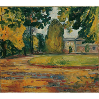 Parc à Kösen - Edvard Munch | Reproduction Tableau Décoration murale affiche copie