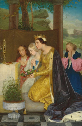 Paul Delaroche - Sainte Amlie Reine De Hongrie.webp