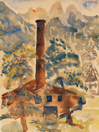 Paul Kleinschmidt - Landschaft mit Fabrik.webp