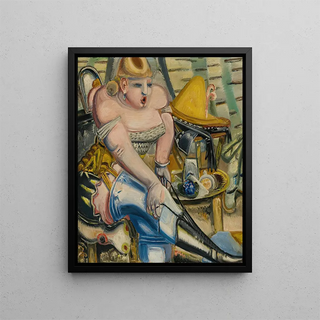 Paul Kleinschmidt - Zirkusdarstellerin Sich Die Schuhe Bindend Circus Performer Lacing Her Shoes.webp