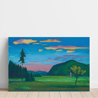 Paysage III - Karl Wiener | Reproduction Tableau Décoration murale affiche copie