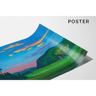 Paysage III - Karl Wiener | Reproduction Tableau Décoration murale affiche copie