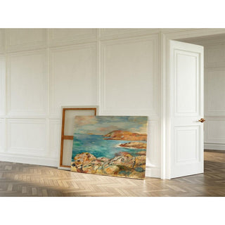 Paysage de Bord de Mer - Pierre-Auguste Renoir | Reproduction Tableau Décoration murale affiche copie