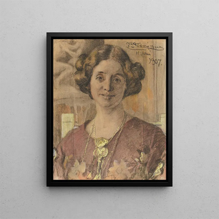 Peder Severin Kryer - Portrait of a Woman probably Anna Vilhelmine Johanne Dorthea Halberg married Bjrner later Larsen.webp