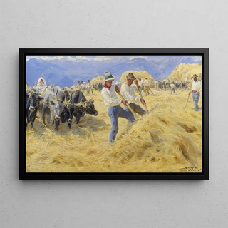 Peder Severin Kryer - Threshing in the Abruzzi Civit dAntino.webp