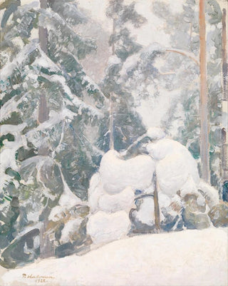 Pekka Halonen - Winter landscape.webp
