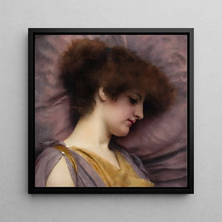 John William Godward - Far Away Thoughts.webp