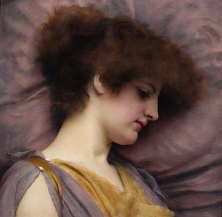 John William Godward - Far Away Thoughts.webp