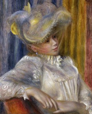 PierreAuguste Renoir - Woman with a Hat.webp