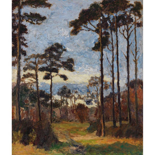 Pins sur l'Ettersberg - Christian Rohlfs | Reproduction Tableau Décoration murale affiche copie