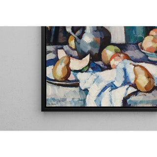 Pommes et pot en étain - Samuel John Peploe | Reproduction Tableau Décoration murale affiche copie