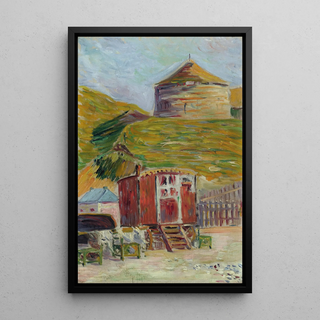 Port-En-Bessin, La Vieille Tour – Paul Signac