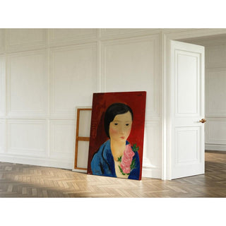 Portrait - Moïse Kisling | Reproduction Tableau Décoration murale affiche copie