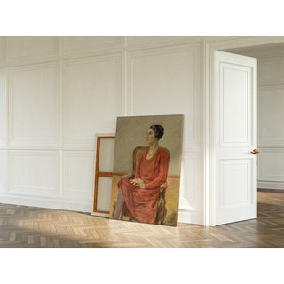 Portrait d'Olga Neuberg - Max Liebermann | Reproduction Tableau Décoration murale affiche copie