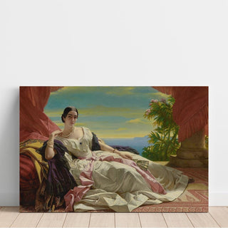 Portrait de Leonilla, princesse de Sayn-Wittgenstein-Sayn - Franz Xaver Winterhalter | Reproduction Tableau Décoration murale affiche copie