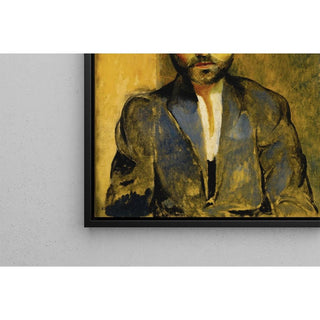 Portrait de Miezystaw Zborowski - Moïse Kisling | Reproduction Tableau Décoration murale affiche copie