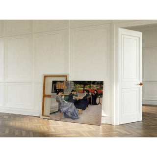 Portraits à la campagne - Gustave Caillebotte | Reproduction Tableau Décoration murale affiche copie