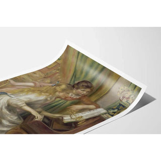 Poster - Jeunes filles au piano - Auguste Renoir