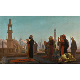 Prière du soir, Le Caire - Jean-Léon Gérôme | Reproduction Tableau Décoration murale affiche copie