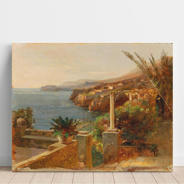 Reproduktion af maleriet Ragusa (Dubrovnik) - Carl Moll