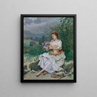Raimundo de Madrazo y Garreta - El bouquet de flores.webp