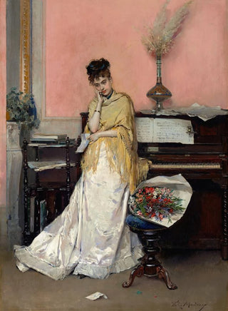 Raimundo de Madrazo y Garreta - Reverie The Letter.webp