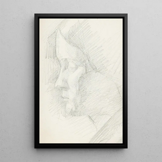 Reijer Stolk - Kop van een vrouw in profiel naar links.webp