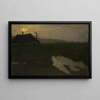 Richard Nicolas Roland Holst - Landscape by Moonlight.webp