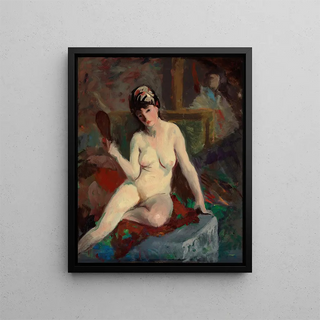 Robert Henri - Seated Nude.webp