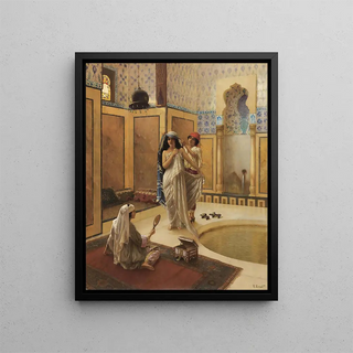 Rudolf Ernst - After The Bath.webp