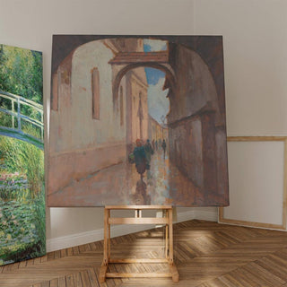 Rue Hrciarska à Košice - Ľudovít Cordák | Reproduction Tableau Décoration murale affiche copie