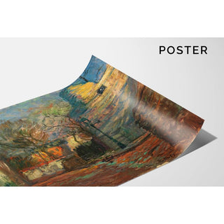 Rue à Montmartre - Raoul Dufy | Reproduction Tableau Décoration murale affiche copie