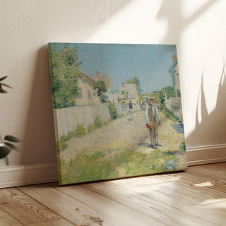 Rue de Gloucester - Childe Hassam | Reproduction Tableau Décoration murale affiche copie