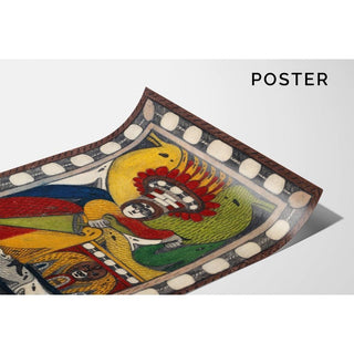 Saint Adolf Roosali - Adolf Wölfli | Reproduction Tableau Décoration murale affiche copie